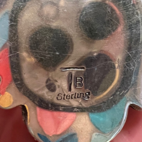 Tyler Brown Webbed Kingman Adjustable Cluster Ring - Picture 3 of 4